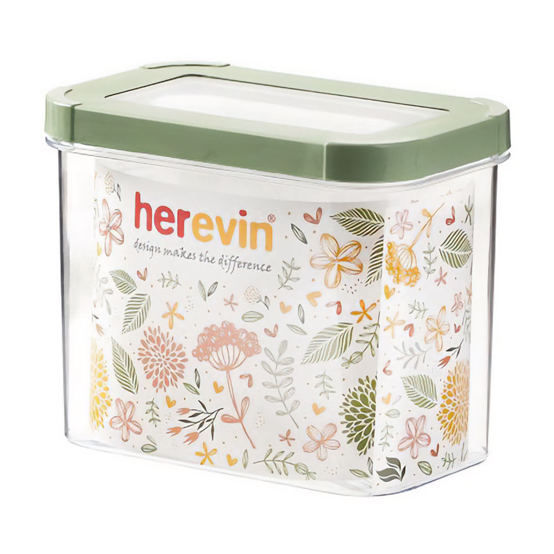 Контейнер Herevin Storage Canister-Green з кришкою, 1.2 л (161212-153)